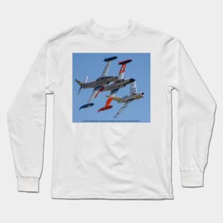 T-33s and MiG-15 Long Sleeve T-Shirt